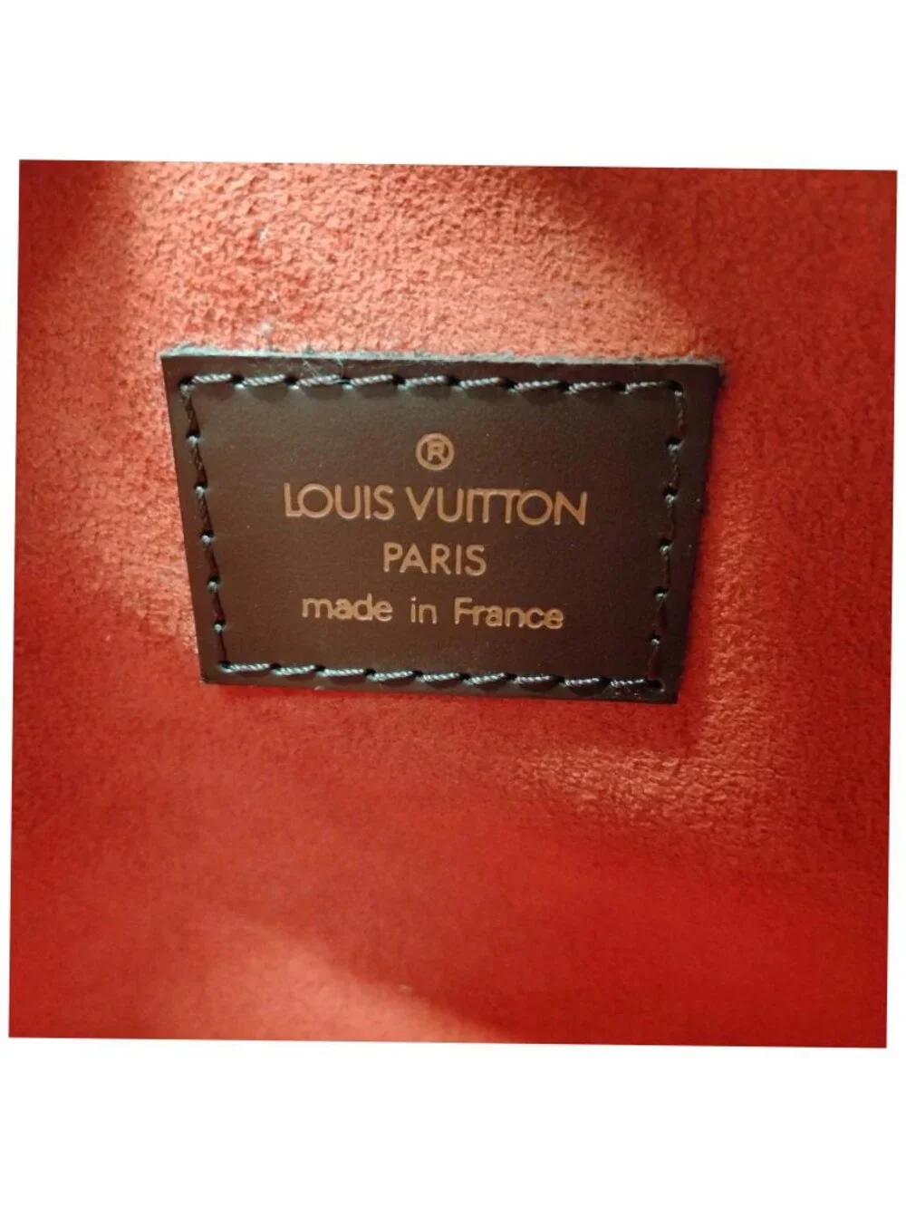 Authentic Louis Vuitton Ipanema Damier Ebene Crossbody Bag